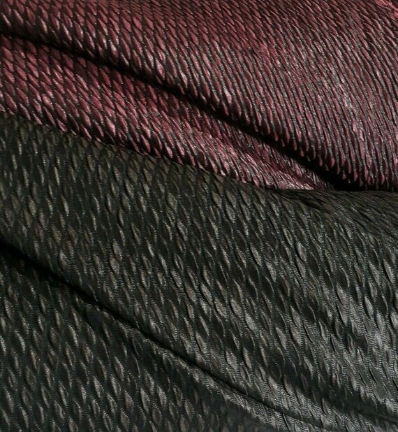 Dyeing & Batik Shiny Jacquard Fabric Sold By The Metre Visual Arts