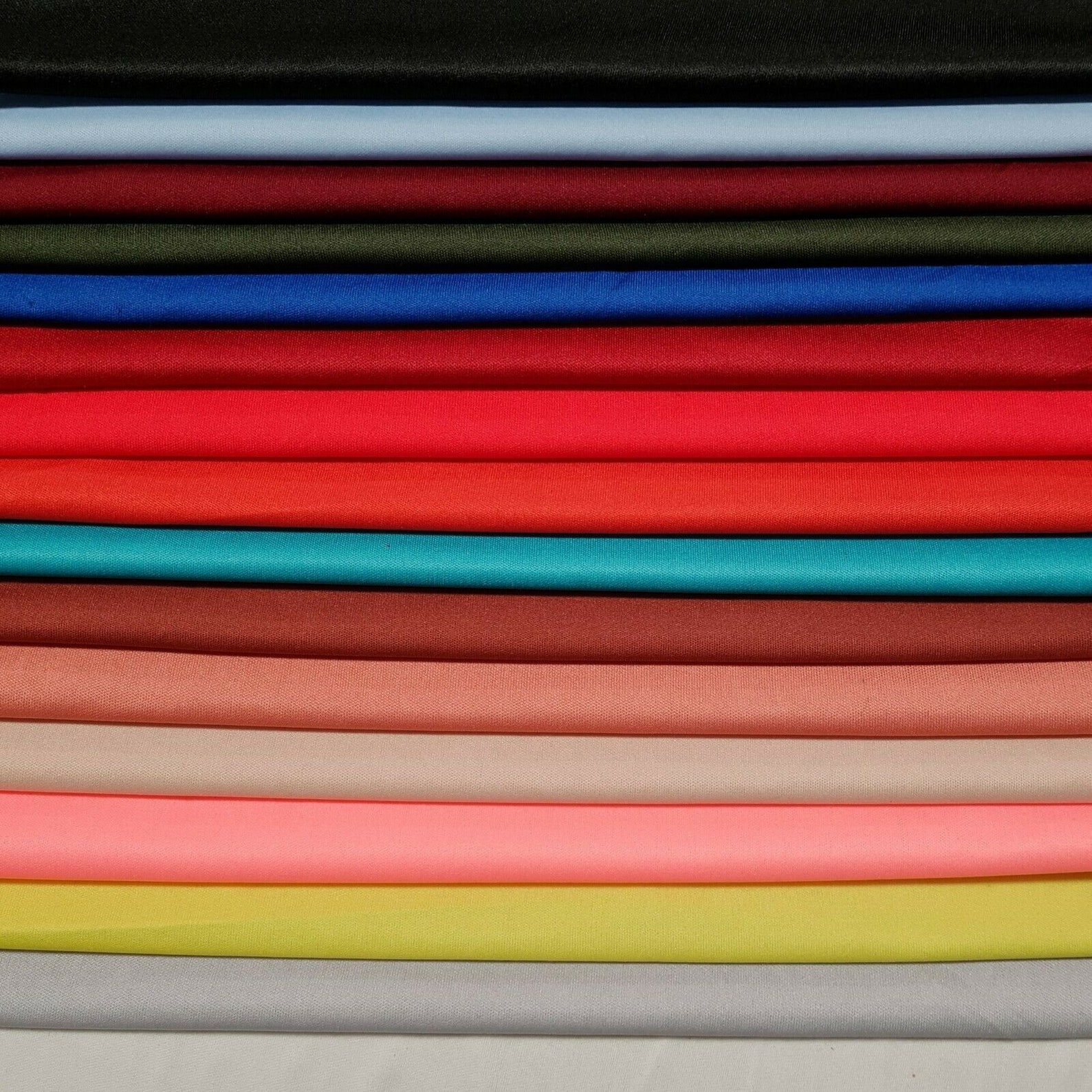 Interlock Jersey Lining Fabric Lightweight Polyester Stretch | Etsy UK
