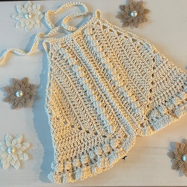 Crocheted Children's Halter READY TO SHIP