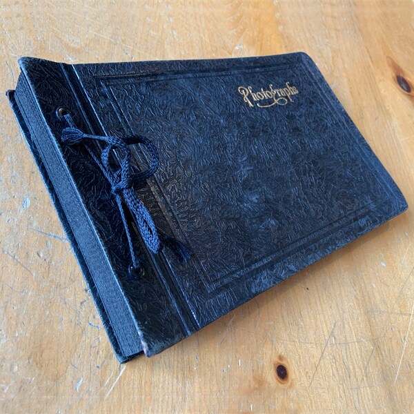 Black Pages Album Etsy