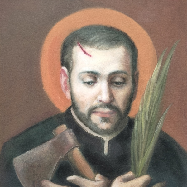 St. Isaac Jogues ,North American Martyr ,Canadian Martyr