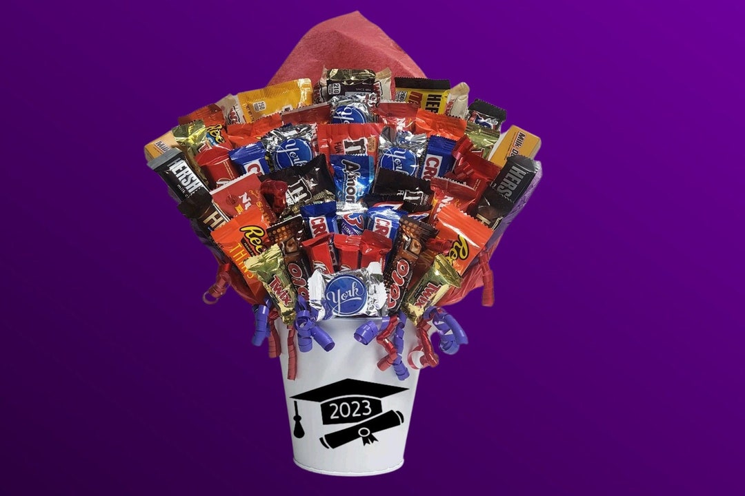 Graduation 2023 Candy Bouquet for High School and College Graduates