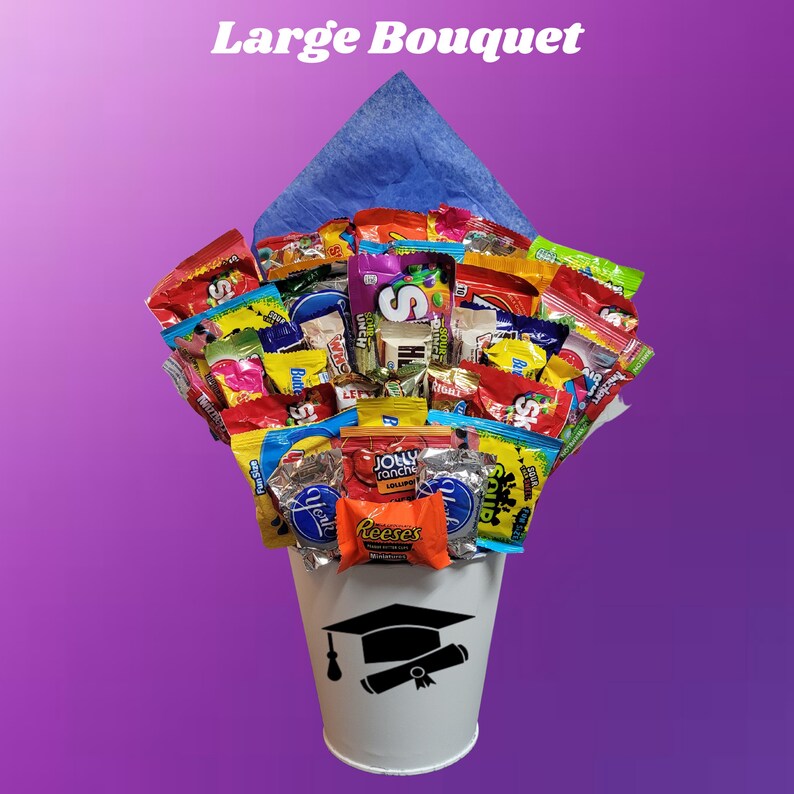 Graduation 2023 Candy Bouquet for High School and College Etsy