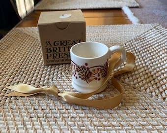 EMMA BRIDGEWATER DÉCORATION pour les Fêtes Pommes de pin et oranges Un beau cadeau britannique 5 cm - Occasion