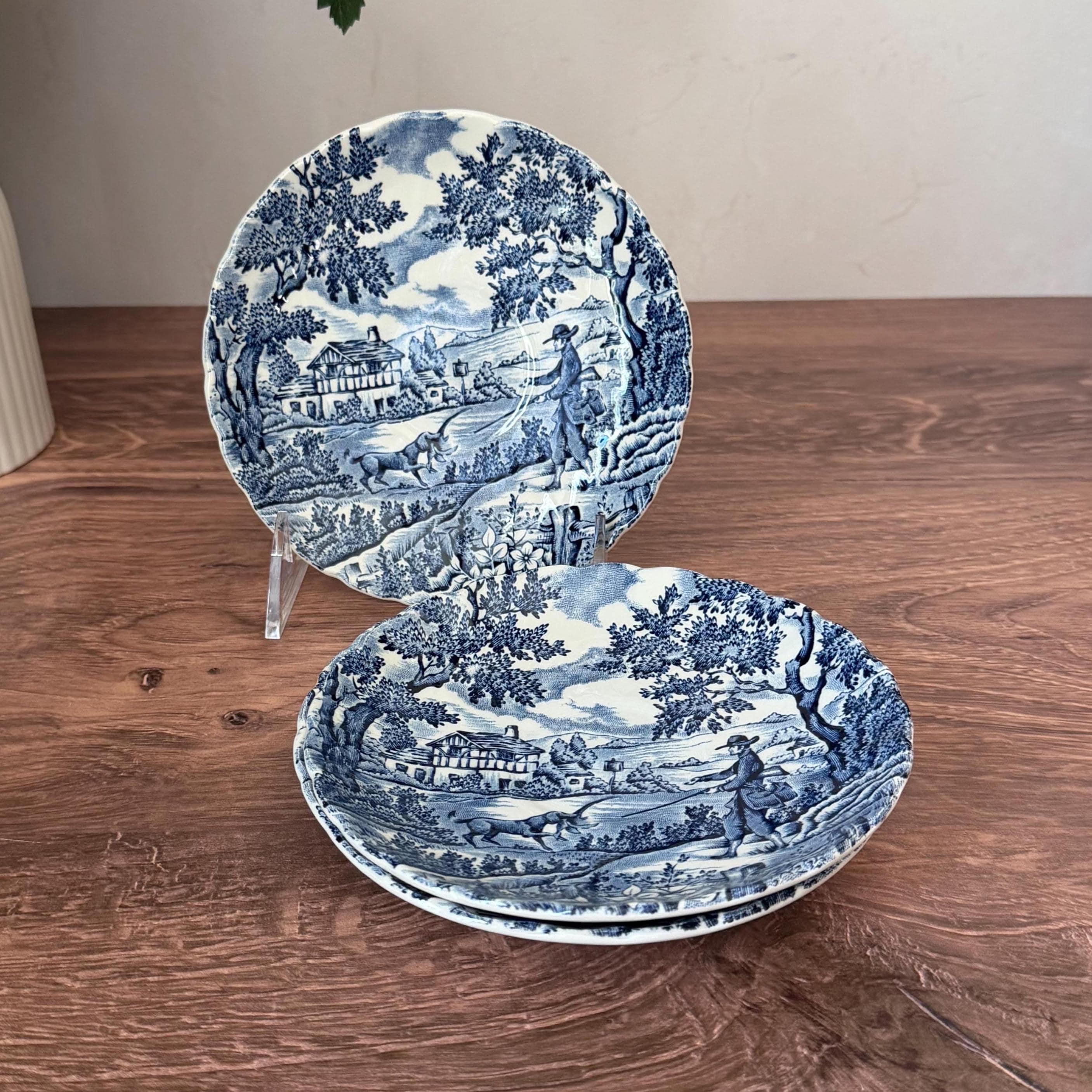 The Hunter by Myott in Blue - Etsy