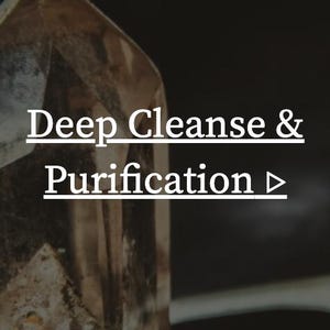 Deep Cleanse & Purification (1 hour remote session)