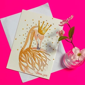 Diamond Art Greeting Card