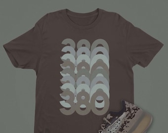 YEEZY STONE Salt Tee, KANYE Shirt, Kanye West 380 Shirt, Kurzarm Baumwolle Grafik Bedruckt Yeezy 380 Stack Tee, Special Popular Tshirt