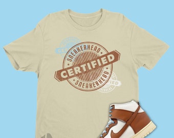 Dunk Certified Fresh Matching Shirt - Retro Dunk Match Shirt - Custom Dunk Match Tee