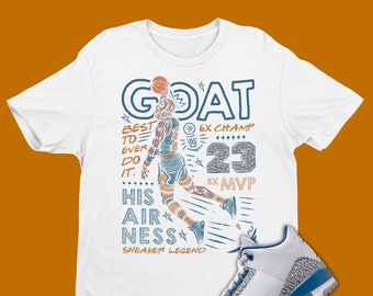 By Any Means Shirt to Match Jordan Retro 3 Wizards, Retro 3  display picture 1