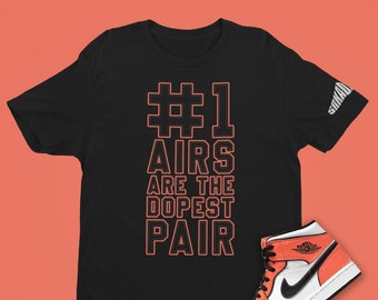 shirts to match jordan 1 electro orange