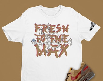 Coágulo x Nike Air Max 1 Cha Fresco a la camiseta Max Unisex, Retro Air Max 1 Camisa, Camiseta Dragon