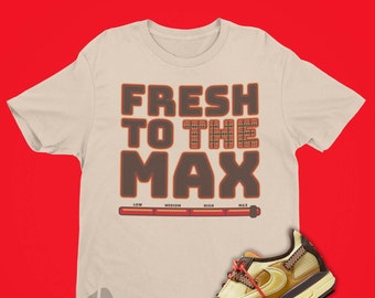 Camisa Fresh to the Max a juego con Air Max 1 Baroque Brown - Retro Air Max 1 Camiseta gráfica a juego
