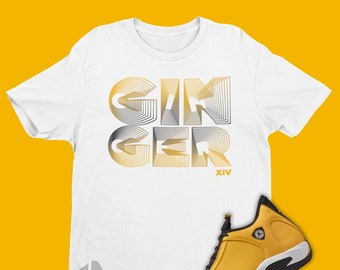 desert sand jordan 14 shirt