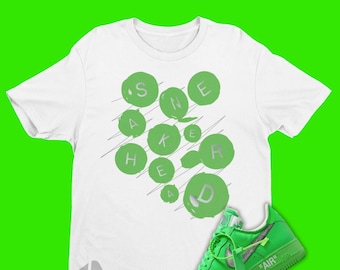 Air Force 1 Low Brooklyn Sneaker Match Tee - Custom Shirt to Match AF1 - Sneakerhead Tee