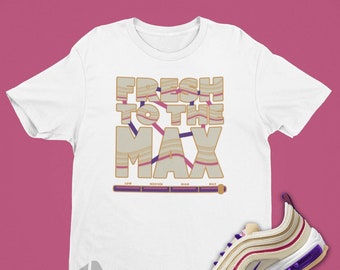 Air Max 97 Air Sprung Match Shirt Fresh to the Max Tshirt to Match Air Sprung Sneaker Match Tshirt Sneakerhead Tee Etsy
