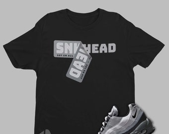 Sneaker Sticker Shirt To Match Air Max 95 Safari - Outfit To Match Safari Air Max 95 - Air Max 95 Matching Shirt