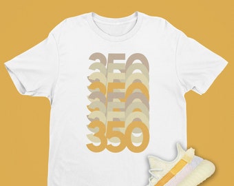 Yeezy 350 Boost V2 Light 350 Stack Short-Sleeve Unisex T-Shirt, Kanye Shirt, Color Change Yeezy Shirt 350 Shirt