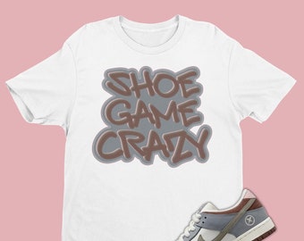 Shoe Game Crazy T-Shirt To Match Dunk Yuto Horigome, Sneaker Ball Outfit, Sneaker Party Tee, Sneakerhead Clothing