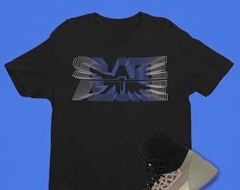 Burst Shirt To Match Yeezy BSKTBL Knit Slate Azure - Yeezys Match Shirt - Sneakers Yeezy Graphic Tee
