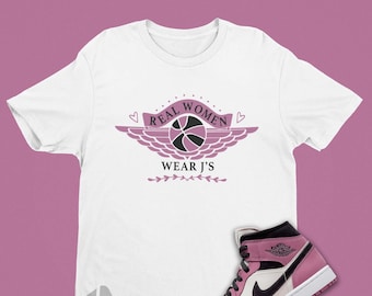 air jordan pink shirt