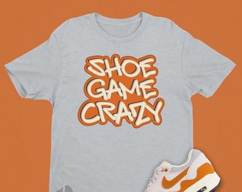 GRAFFITI Shirt, Game Day Shirt, AIR MAX 1 Patta Waves Monarch Shirt, Kurzärmeliges Baumwoll Tshirt, Trending Grafik T-Shirt, Sneaker Tee