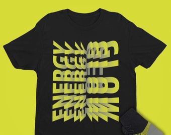 YEEZY BSKTBL Knit Energy Glow Match Tee - Camiseta Energy Glow 3D - Camisa KANYE - Sneakers Graphic Printed Yeezy Tee