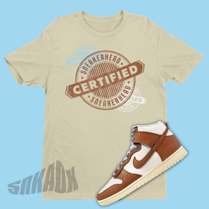 Dunk Certified Fresh Matching Shirt - Retro Dunk Match Shirt - Custom Dunk Match Tee