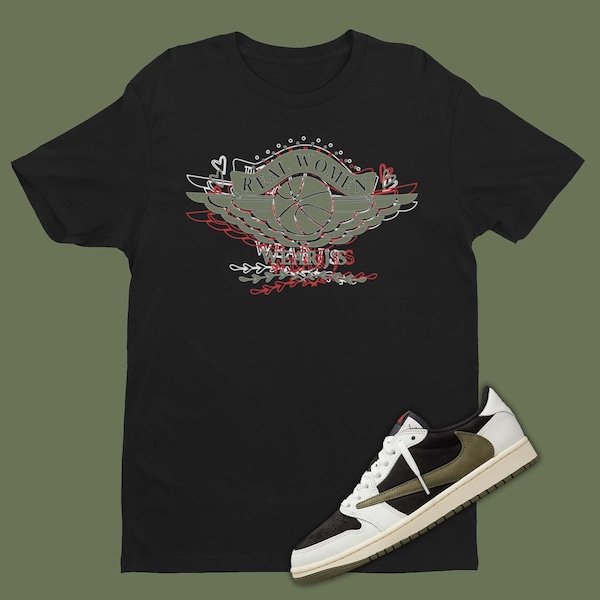travis scott jordan 1 shirts