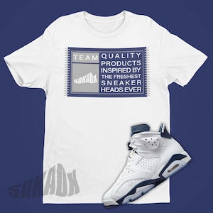 Midnight Navy 6 Shirt To Match Air Jordan 6 Midnight Navy - Retro 6 Tee - Roman Numeral SVG