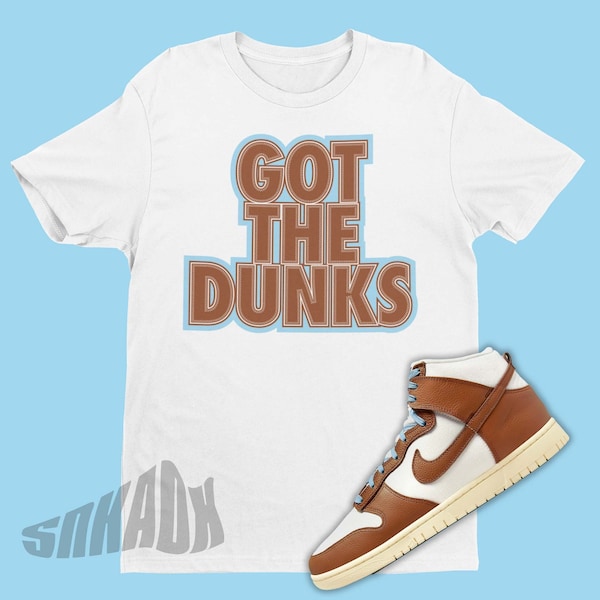 Dunk High Certified Fresh Matching Shirt - Retro Dunk Shirt Match - Custom Dunk Match Tee