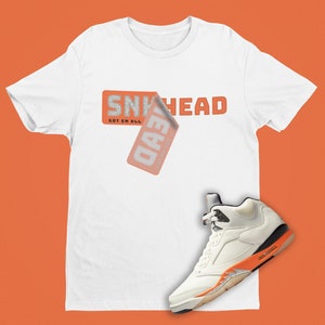 Sneakerhead Sticker Shirt To Match Air Jordan 5 Shattered Backboard, Retro 5 Shirt, Sneaker Art, Sneakerhead Shirt