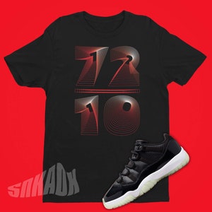 72-10 Shirt To Match Air Jordan 11 72-10 - Retro 11 Tee - AJ11 Matching Shirt