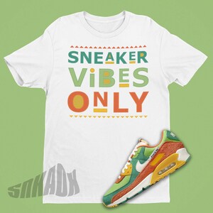Air Max 90 AMRC Match Shirt Fresh to the Max Tshirt to Match Air Max Roma Green Sneaker Match Tee Sneakerhead Tee Etsy UK