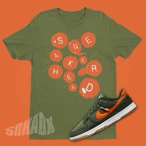 Sneakerhead Shirt To Match Dunk Next Nature Sequoia - Medium Olive Dunk Matching Shirt