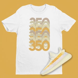 Yeezy 350 Boost V2 Light 350 Stack Short-Sleeve Unisex T-Shirt, Kanye Shirt, Color Change Yeezy Shirt 350 Shirt