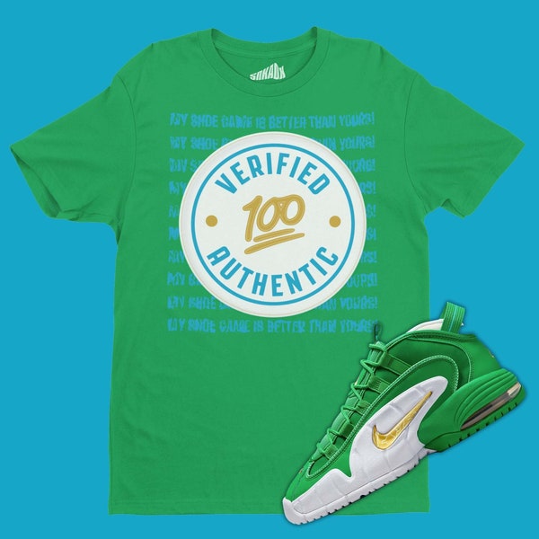Verified Authentic Unisex Shirt To Match Air Max Penny 1 Stadium Green