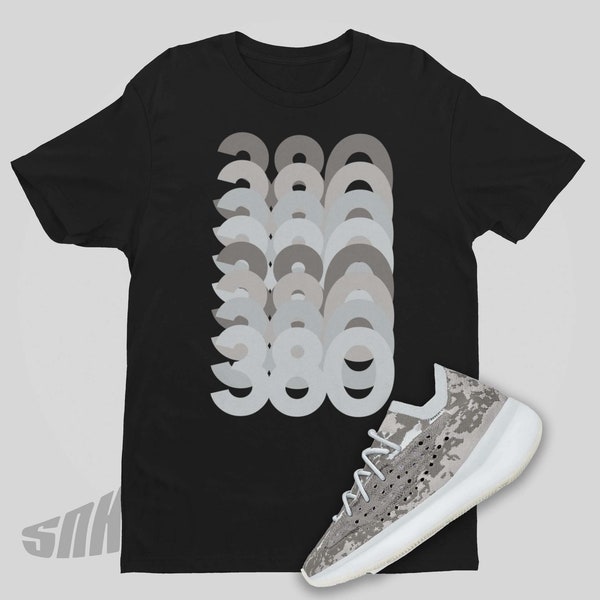 YEEZY PYRITE Tee, KANYE Shirt, Kanye West 380 Shirt, Short Sleeve Cotton Graphic Printed Yeezy 380 Stack Tee, Sneaker Trending Tshirt