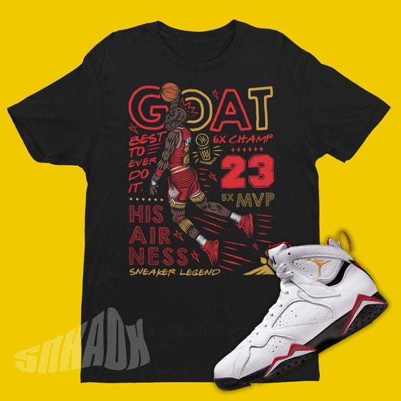 retro 7 jordan shirt