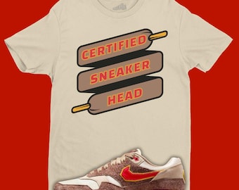 Certified Sneakerhead Shoelace T-Shirt Matching Air Max 1 Poly DK