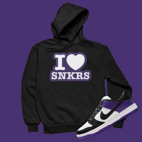 Purple Jordan T Shirt Bunt Sneakers Snkrs Hoodie Loop Air Jordan