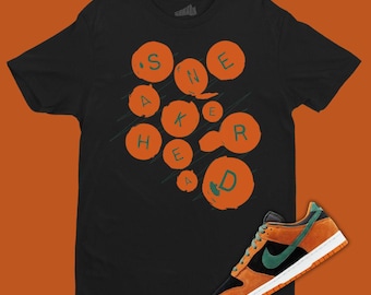 Sneakerhead Buttons T-Shirt Matching Dunk Ceramic