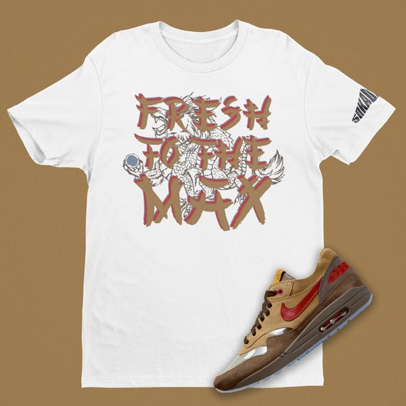 Clot X Nike Air Max 1 Cha Fresh to the Max Unisex T shirt Retro