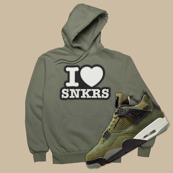 jordan olive green hoodie