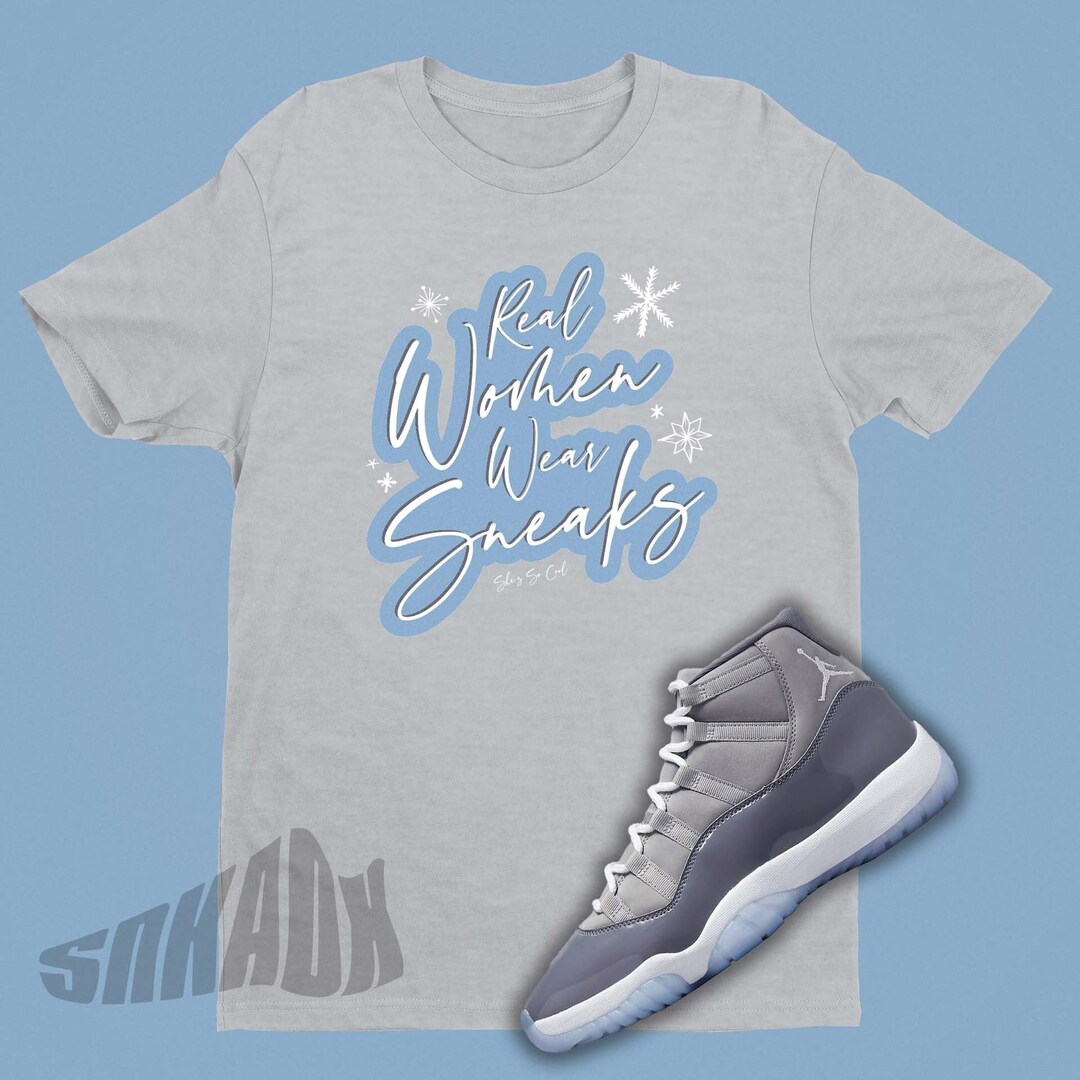 cool grey jordan 11 shirt