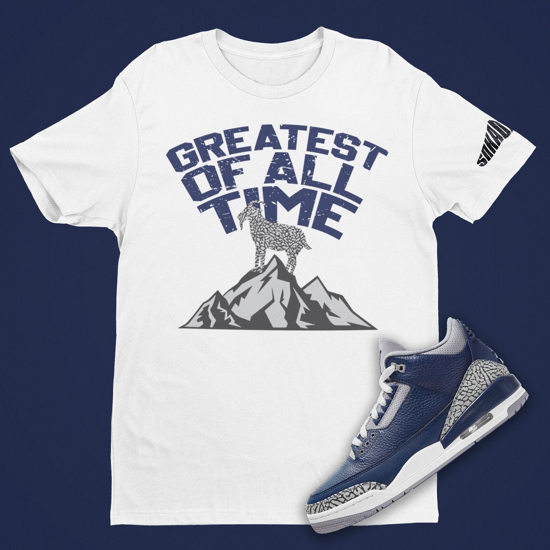 Air Jordan Georgetown Midnight Navy/cement Grey Greatest Unisex