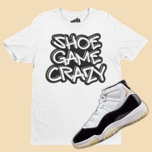 Shoe Game Crazy Unisex Shirt To Match Jordan 11 Gratitude - Retro 11s Tee - AJ113 Gratitude Outfit