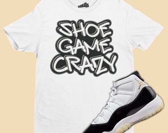 Shoe Game Crazy Unisex Shirt To Match Jordan 11 Gratitude - Retro 11s Tee - AJ113 Gratitude Outfit