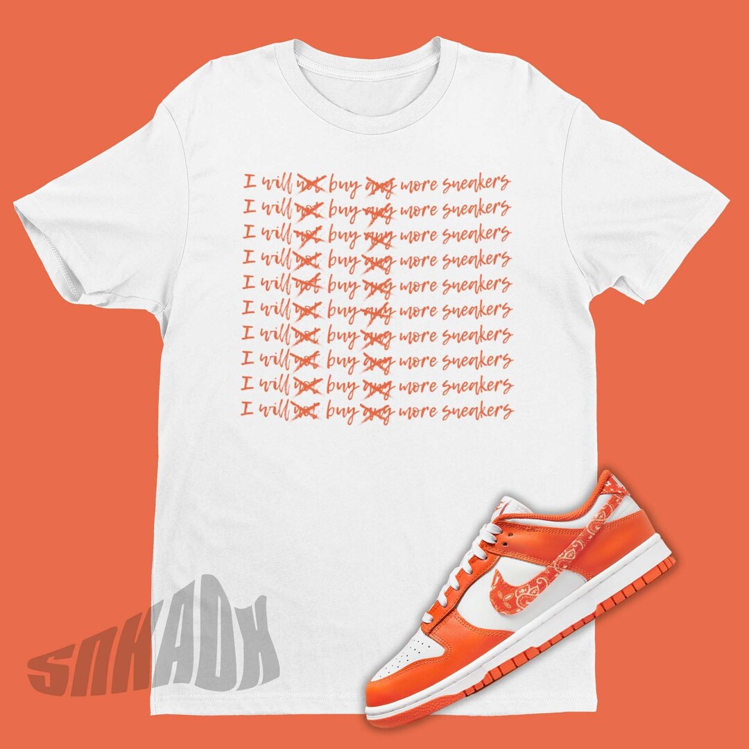 Lustiges Shirt to match Dunk Low Essential Paisley Dunk - Etsy.de