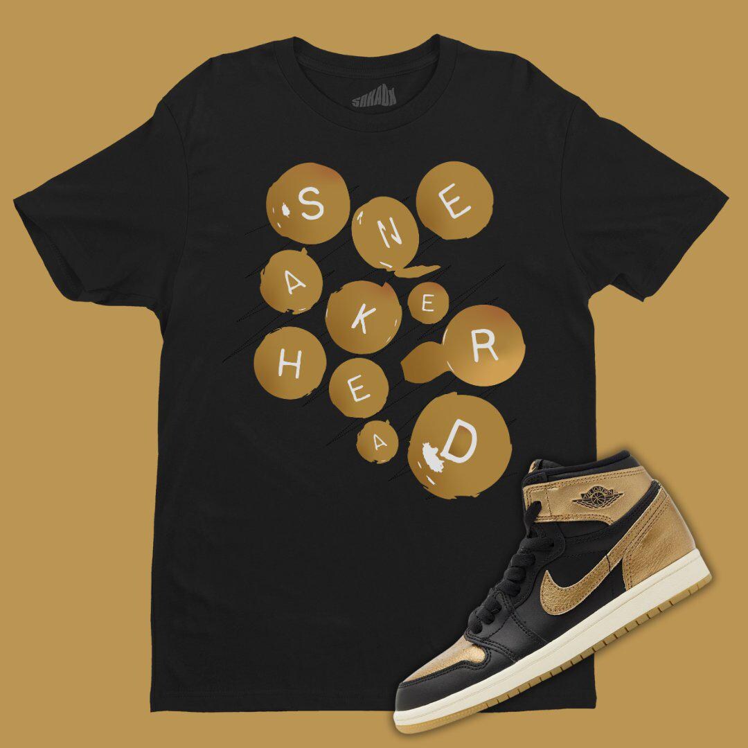 gold toe 1s shirt